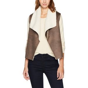 JACK sheepskin and leather vest